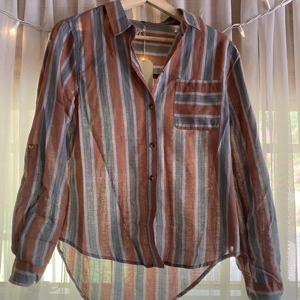 Linen Button Shirt